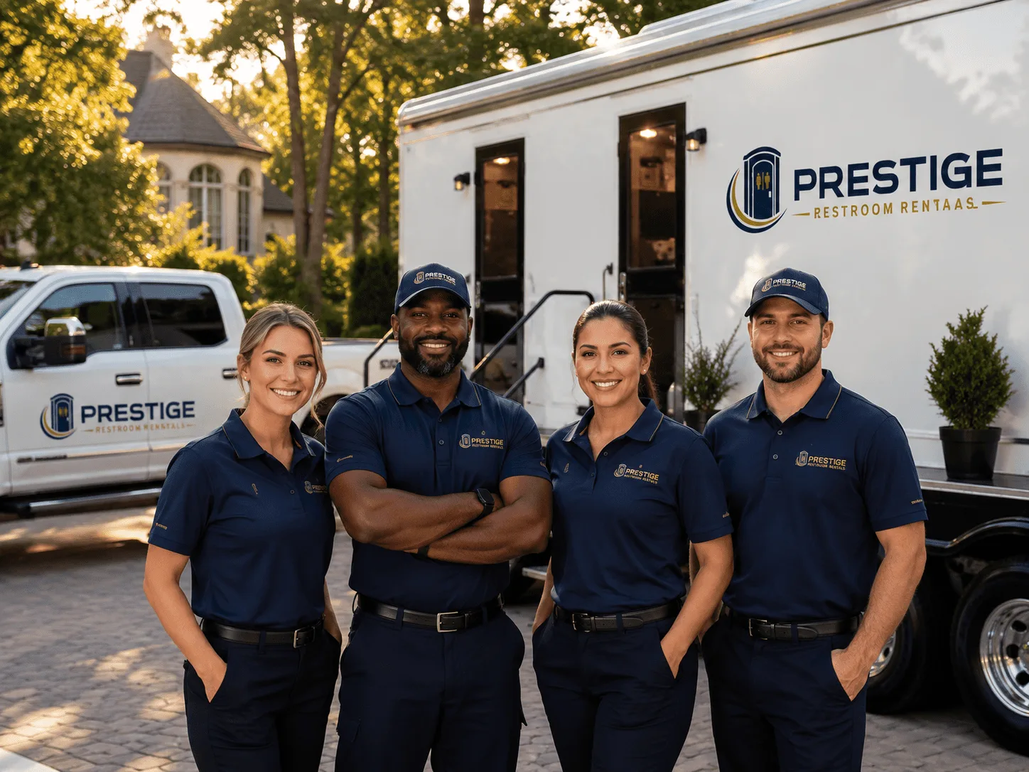 Trusted Luxury Portable Restrooms company in Crumpler, NC